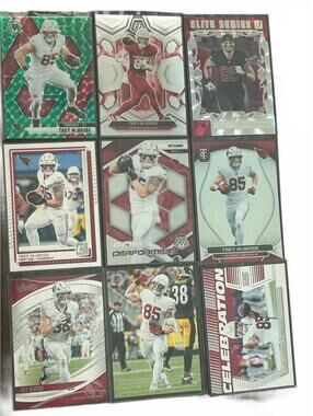 TREY MCBRIDE PANINI COLLECTION 9 CARD LOT MOSAIC/DONRUSS/CERTIFIED/ELITE/INSERTS